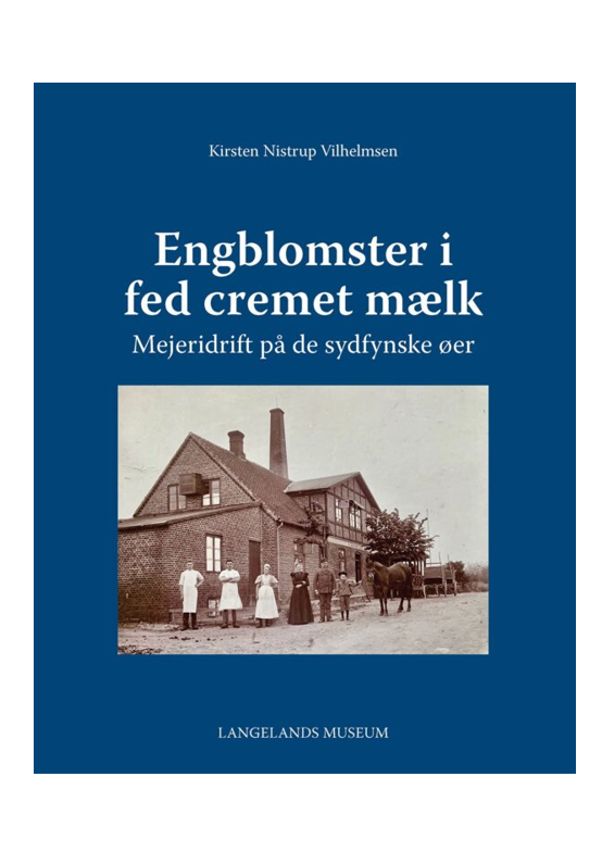 Engblomster i fed cremet mælk
